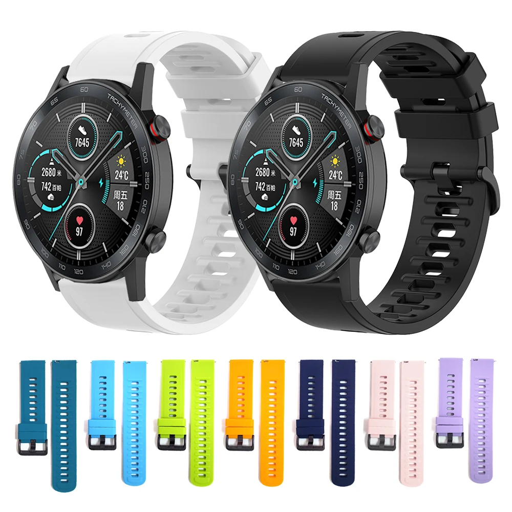 Ремешок силиконовый для наручных часов HONOR Magic Watch 2 46 мм 42 мм, спортивный сменный Браслет для Magic Watch, аксессуары
Ремешок силиконовый для наручных часов HONOR Magic Watch 2 46 мм 42 мм, спортивный сменный Браслет для Magic Watch, аксессуары