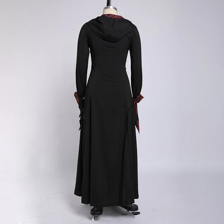 2021 Girdling Dresses For Women Halloween Medieval Cosplay Costumes Victorian Gothic Long Floor Length Hooded Clothes Plus Size
2021 Girdling Dresses For Women Halloween Medieval Cosplay Costumes Victorian Gothic Long Floor Length Hooded Clothes Plus Size
