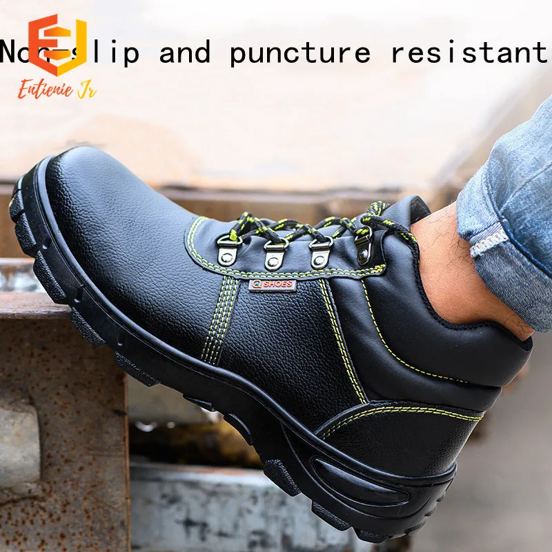 ETIENNE JR Men Warm Safety Shoes Stab Light Elastic Proof High Top Cotton Shoes Breathable Waterproof Non-Slip Construction Shoe
ETIENNE JR Men Warm Safety Shoes Stab Light Elastic Proof High Top Cotton Shoes Breathable Waterproof Non-Slip Construction Shoe