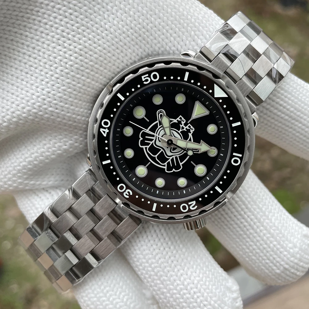 ​New STEELDIVE SD1975P Two Color Luminous Diver Dial Classic Wristwatch 300m Waterproof Japan NH35 Mechanical Men's Diving Watch
​New STEELDIVE SD1975P Two Color Luminous Diver Dial Classic Wristwatch 300m Waterproof Japan NH35 Mechanical Men's Diving Watch