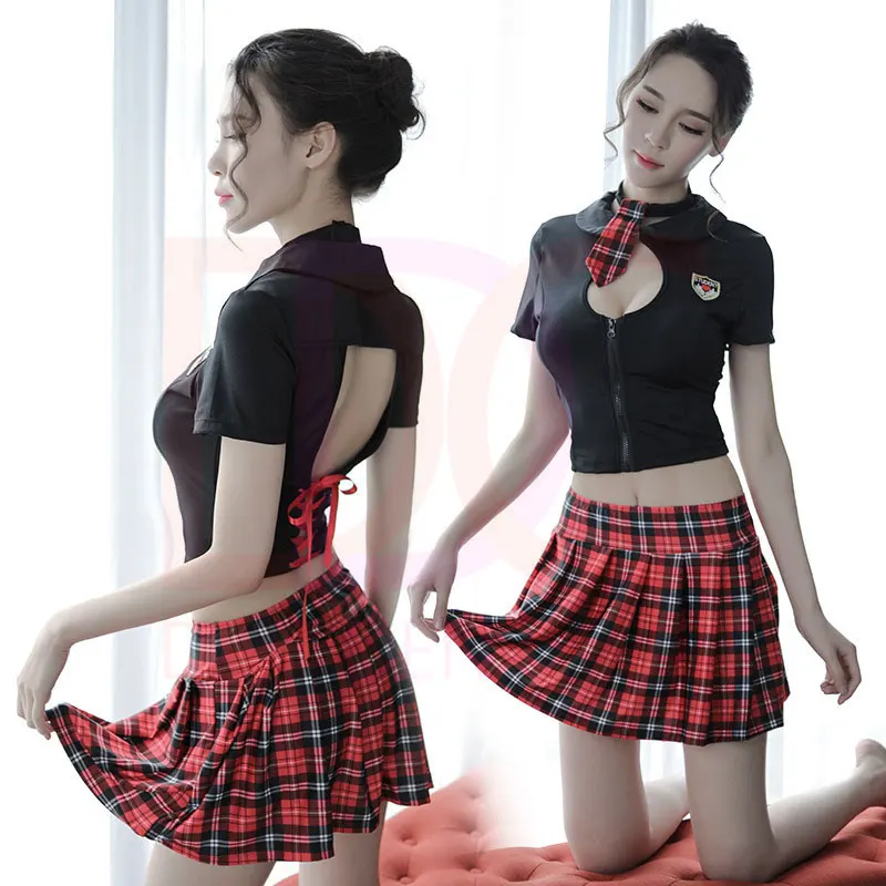 Charming Pleated Skirt Sexy Student Uniform Sexy Cosplay Sexy School Uniform Sexy Costume Sexy Lingerie Sexy Sailor 1208
Charming Pleated Skirt Sexy Student Uniform Sexy Cosplay Sexy School Uniform Sexy Costume Sexy Lingerie Sexy Sailor 1208