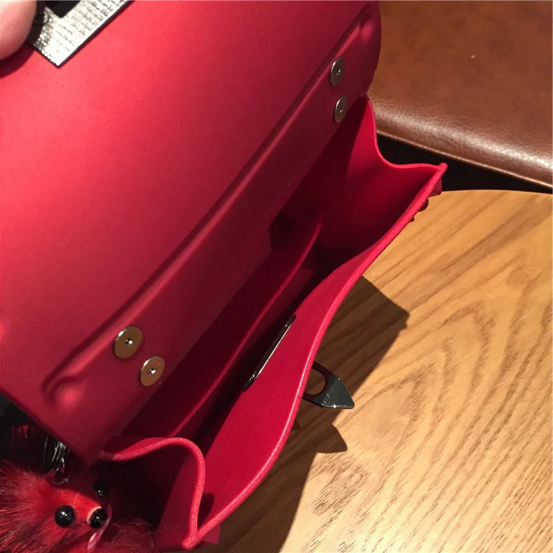 Rivet Women Messenger Bags Luxury Handbags Women Bags Designer PVC Jelly Bag Fashion Shoulder Bag Females PU Leather Handbags
Rivet Women Messenger Bags Luxury Handbags Women Bags Designer PVC Jelly Bag Fashion Shoulder Bag Females PU Leather Handbags