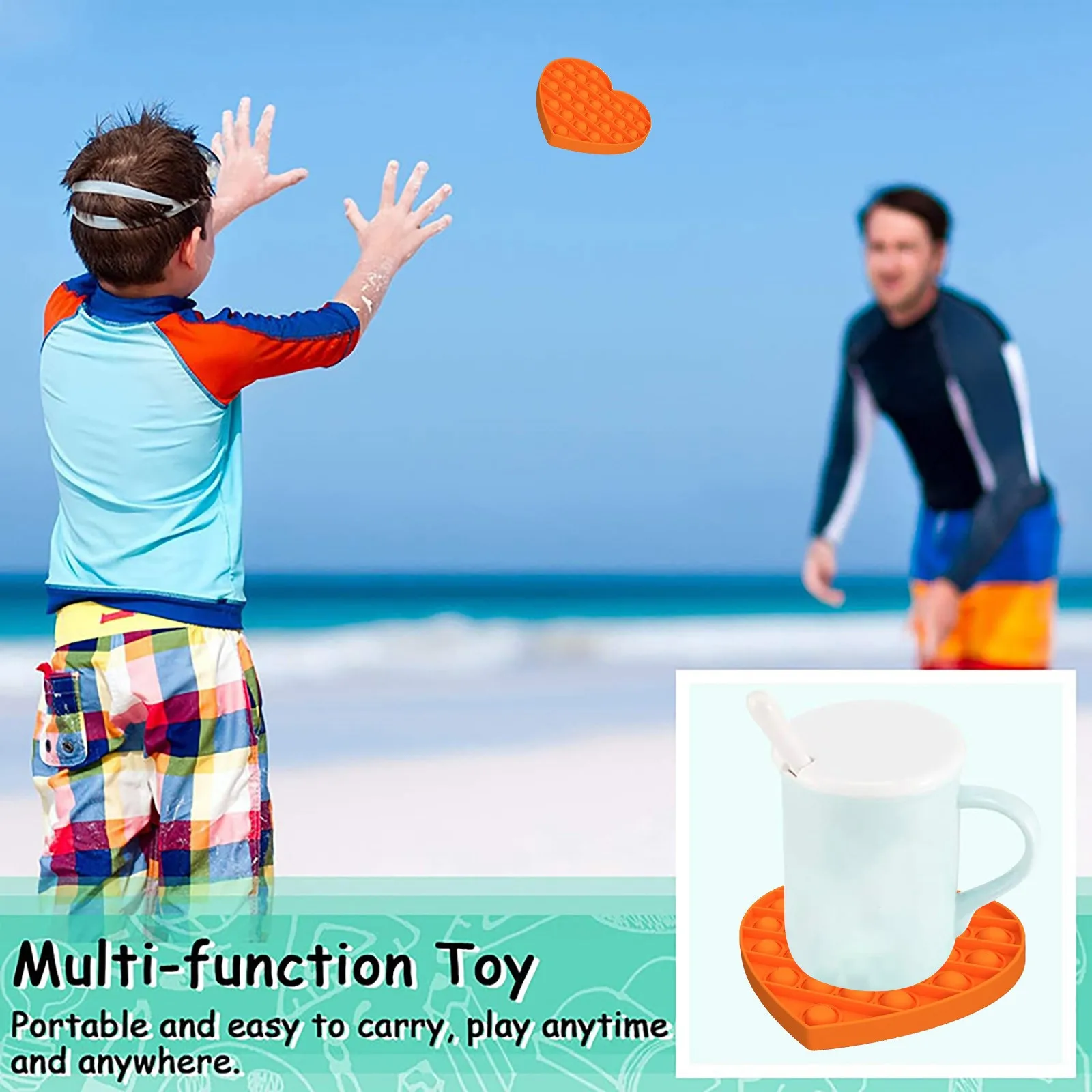 Push Bubble Fidget Sensory Toy Autism Special Needs Stress Reliever Helps Relieve Stress and Increase Focus Soft Squeeze Toy 
Push Bubble Fidget Sensory Toy Autism Special Needs Stress Reliever Helps Relieve Stress and Increase Focus Soft Squeeze Toy