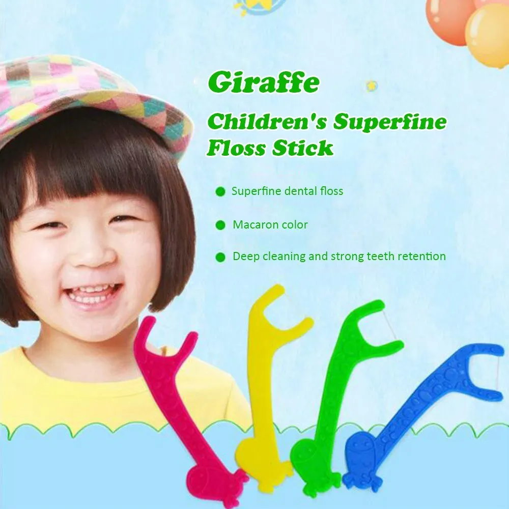60PCS Disposable Dental Floss for Children Teeth Floss Picks Inter-dental Toothpicks
60PCS Disposable Dental Floss for Children Teeth Floss Picks Inter-dental Toothpicks