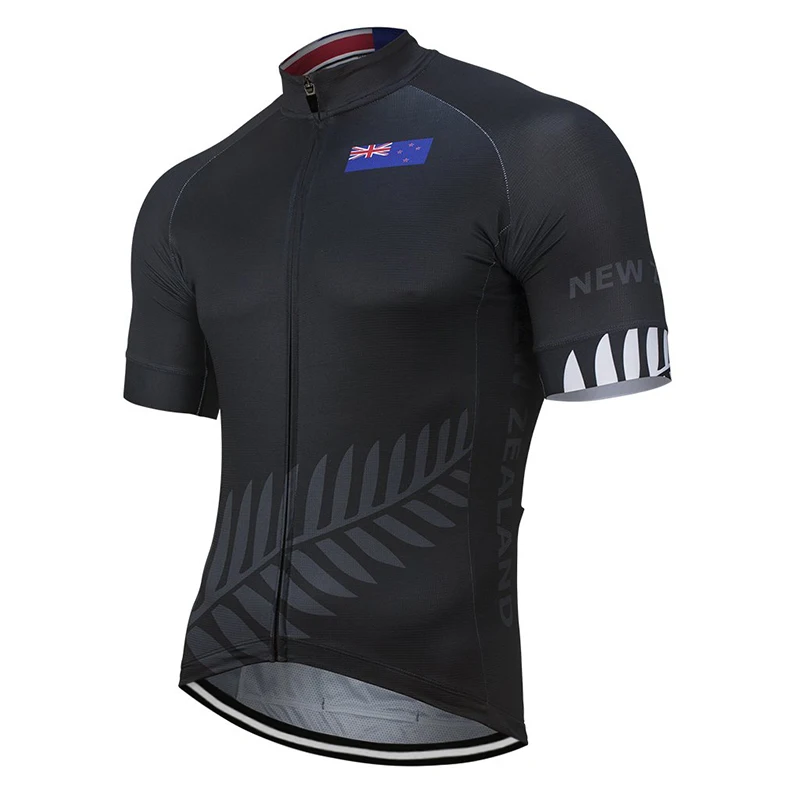 2022 New Zealand Men Black Summer Breathable Men Cycling Jersey Customized Bicycle Wear Bike Road Mountain Race Tops Quick Dry
2022 New Zealand Men Black Summer Breathable Men Cycling Jersey Customized Bicycle Wear Bike Road Mountain Race Tops Quick Dry