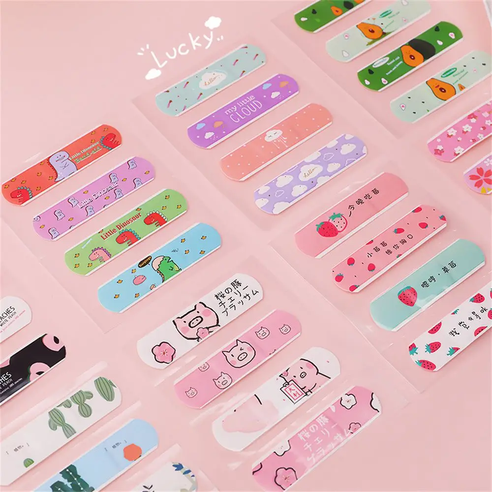 4Pcs/Set Cartoon Kawaii Kids Bandages Adhesive Bandages Wound Plaster Hemostasis Band Aid Sterile Stickers
4Pcs/Set Cartoon Kawaii Kids Bandages Adhesive Bandages Wound Plaster Hemostasis Band Aid Sterile Stickers