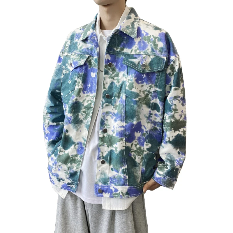 Autumn Spring Men Casual Jackets Camos Print Hip Hop Male Leisure Denim Coats Fashion Streetwear Clothing
Autumn Spring Men Casual Jackets Camos Print Hip Hop Male Leisure Denim Coats Fashion Streetwear Clothing