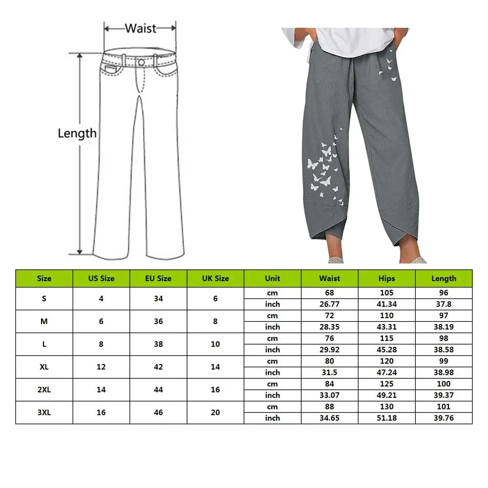 Women Casual Harem Pants Summer Elastic Waist Wide Leg Pants Vintage Floral Printed Trousers Female Loose Pantalon Plus Size
Women Casual Harem Pants Summer Elastic Waist Wide Leg Pants Vintage Floral Printed Trousers Female Loose Pantalon Plus Size