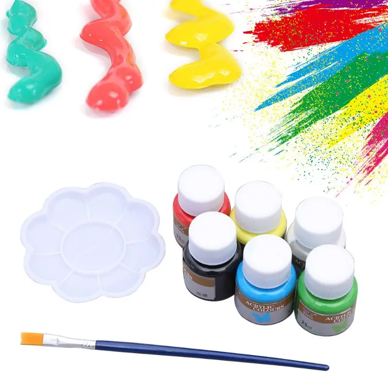 6 x 25ml Heavy Body Colors Rich Pigments Acrylic Paint Set for Painting Crafts DIY Making Pigment
6 x 25ml Heavy Body Colors Rich Pigments Acrylic Paint Set for Painting Crafts DIY Making Pigment