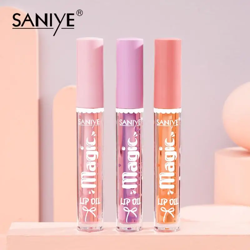 3 Colors Cute Fruit Lip Balm Lip Plumper Oil Moisturizing Mirror Transparent Lip Oil Long lasting Hydrating Lip gloss Cosmetics
3 Colors Cute Fruit Lip Balm Lip Plumper Oil Moisturizing Mirror Transparent Lip Oil Long lasting Hydrating Lip gloss Cosmetics