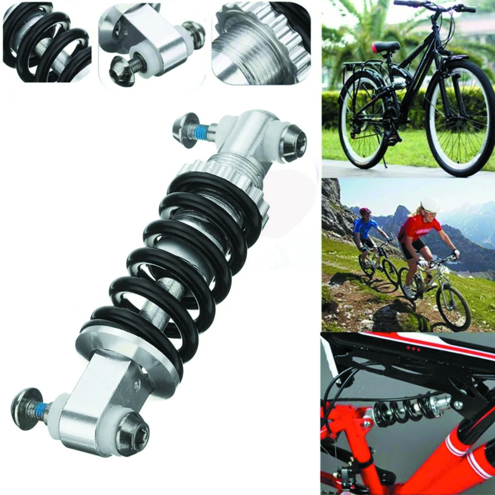 MTB Mountain Bike Metal Rear Suspension Bumper Bike Electric Scooters Spring Shock Absorber 450LBS/IN Bicycle Parts Rear Shock
MTB Mountain Bike Metal Rear Suspension Bumper Bike Electric Scooters Spring Shock Absorber 450LBS/IN Bicycle Parts Rear Shock