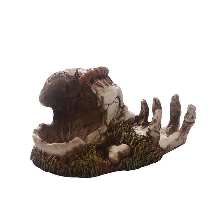 Resin Ash Holder Smoker Hand Skull Ashtray Figurine for Scary Halloween Decoration Cigarette Ashtray for Indoor Outdoor
Resin Ash Holder Smoker Hand Skull Ashtray Figurine for Scary Halloween Decoration Cigarette Ashtray for Indoor Outdoor