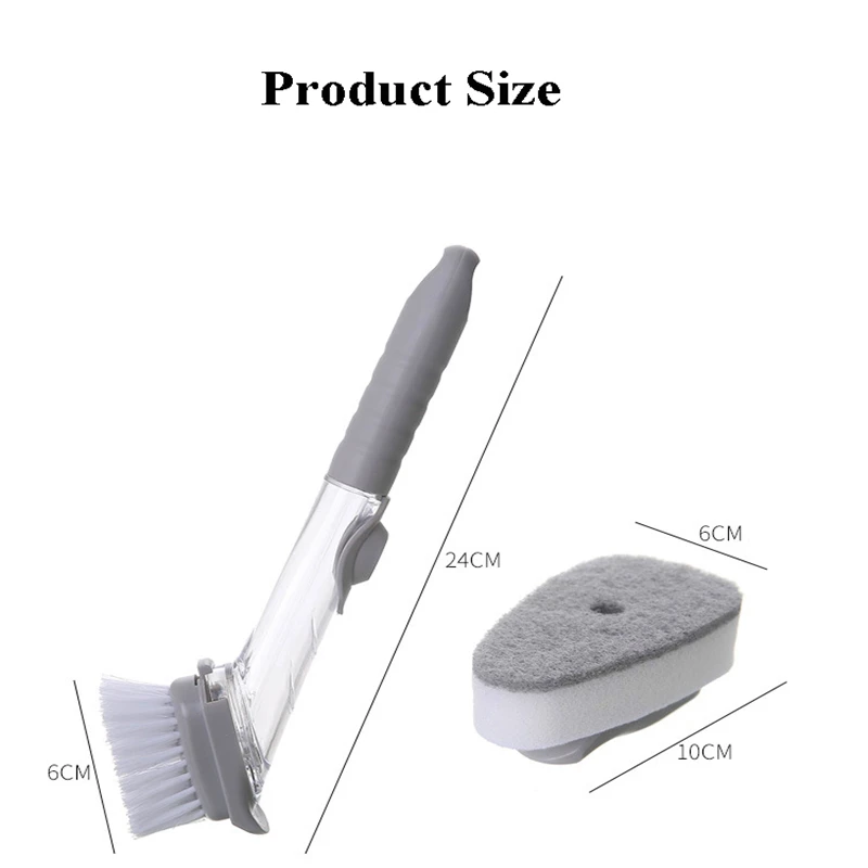 2 In 1 Long Handle Kitchen Cleaning Brush Removable Sponge Small Brush Bathroom Cleaner Kitchen Items Cleaning Dishes Supplies
2 In 1 Long Handle Kitchen Cleaning Brush Removable Sponge Small Brush Bathroom Cleaner Kitchen Items Cleaning Dishes Supplies