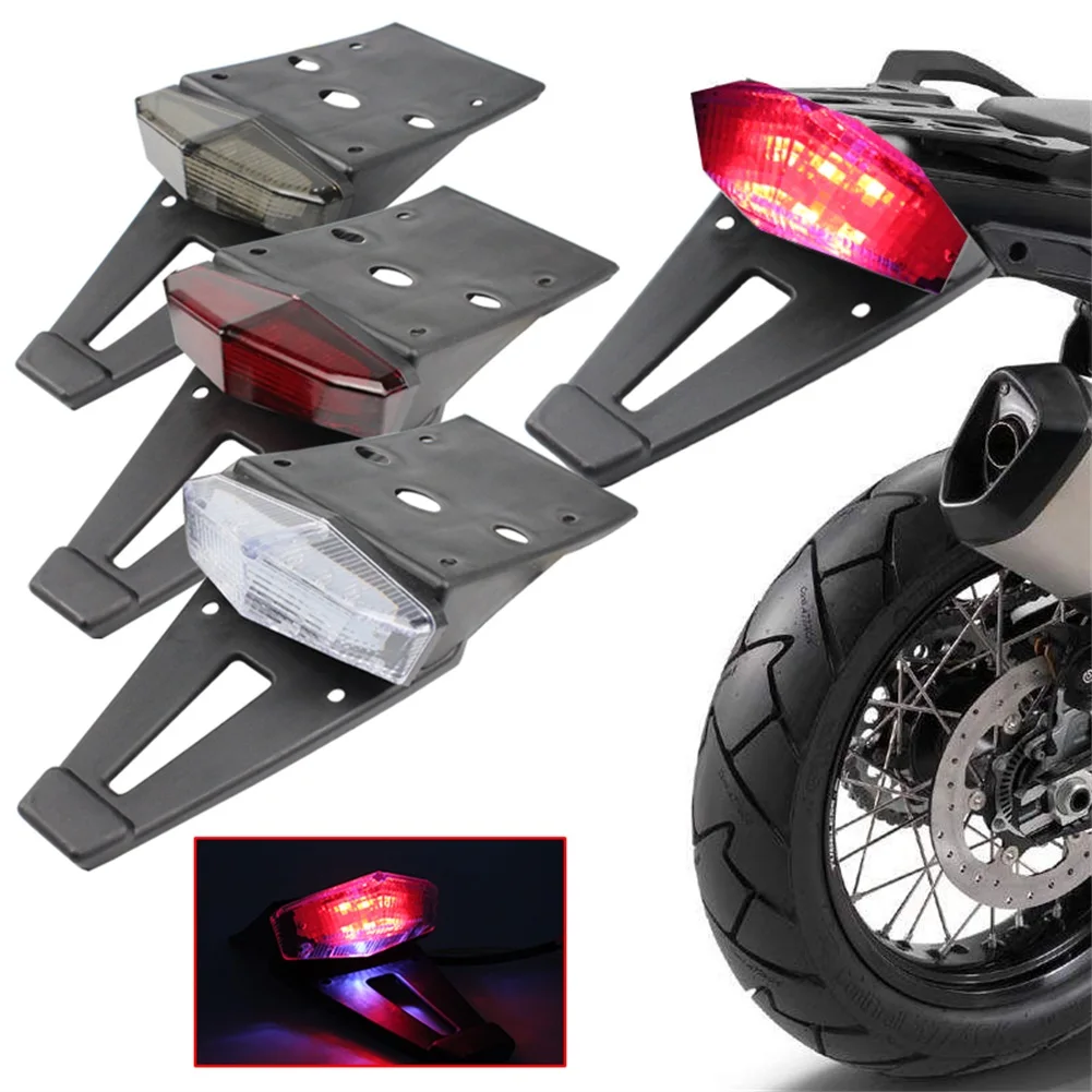 Motorcycle Taillight Rear Fender Mudguard Mount Brake Light Turn Signal License Plate Light for Dirt Custom Off-Road Bike
Motorcycle Taillight Rear Fender Mudguard Mount Brake Light Turn Signal License Plate Light for Dirt Custom Off-Road Bike