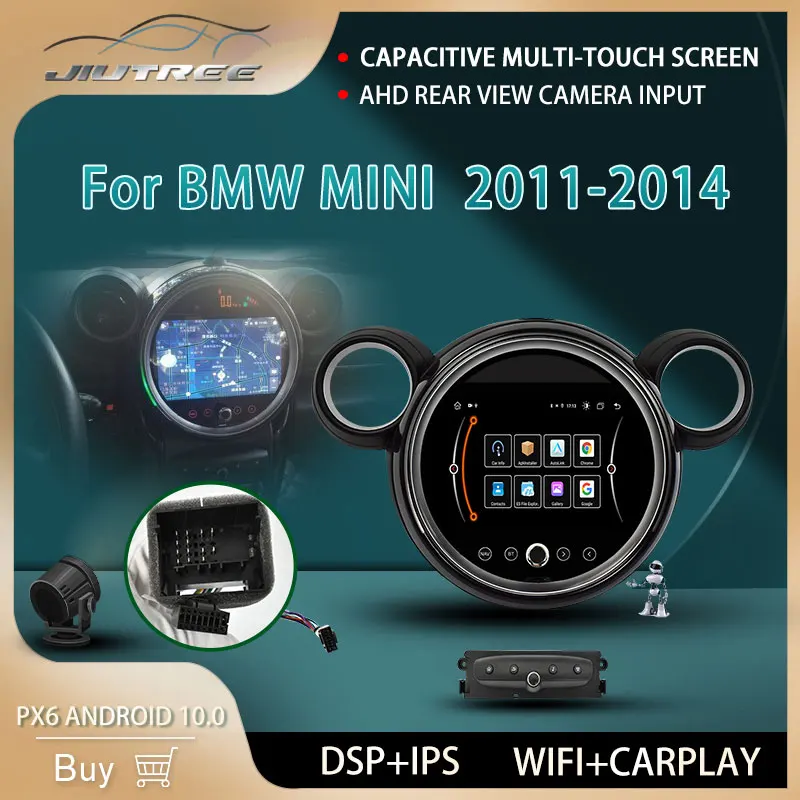 Автомагнитола на Android, мультимедийный плеер для BMW Mini 2011-2014, автомобильный мультимедийный плеер с красосветильник, GPS-навигацией, стерео голо...
Автомагнитола на Android, мультимедийный плеер для BMW Mini 2011-2014, автомобильный мультимедийный плеер с красосветильник, GPS-навигацией, стерео голо...