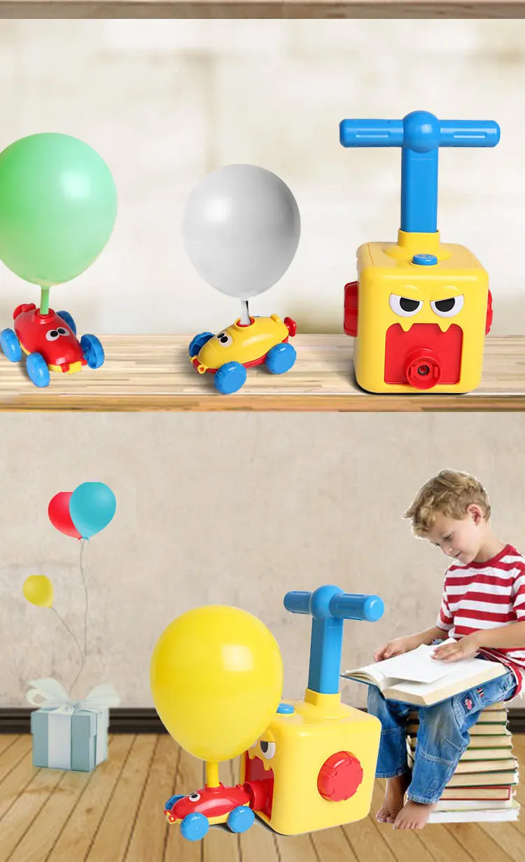 Aerodynamic Car Toy for Children Inflatable Balloon Car Air Inertial Power Toy Baby Early Education Gift
Aerodynamic Car Toy for Children Inflatable Balloon Car Air Inertial Power Toy Baby Early Education Gift