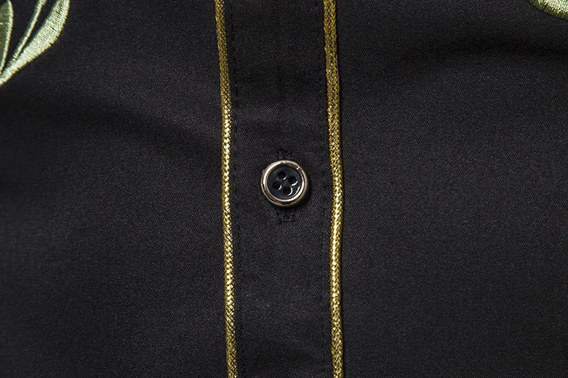Men's Fashion Shirts Embroidered Shirt Chinese Style Long Sleeve Shirts Flower Shirt Autumn Clothes For Young Men
Men's Fashion Shirts Embroidered Shirt Chinese Style Long Sleeve Shirts Flower Shirt Autumn Clothes For Young Men