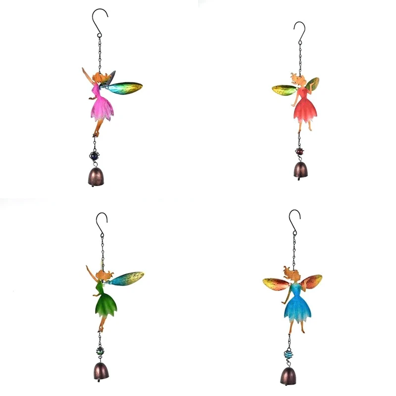 4Pcs Angel Elf Wind Chime Fine Tuning Bell Catcher Hanging Art Wind Chime Pendant Outdoor Garden Wedding Decoration
4Pcs Angel Elf Wind Chime Fine Tuning Bell Catcher Hanging Art Wind Chime Pendant Outdoor Garden Wedding Decoration