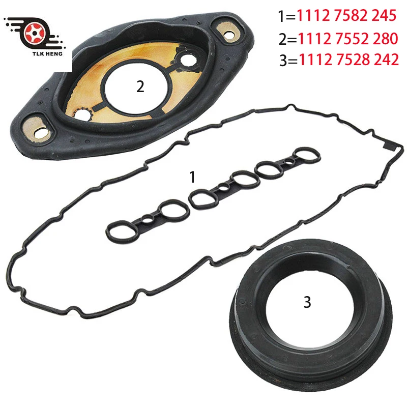 New Valve Cover Gasket Camshaft Adjuster Gasket Oil Seal Gasket for BMW 730i E84 E83 F25 E70 X1 X3 X5 Z4 11127582245 N52
New Valve Cover Gasket Camshaft Adjuster Gasket Oil Seal Gasket for BMW 730i E84 E83 F25 E70 X1 X3 X5 Z4 11127582245 N52