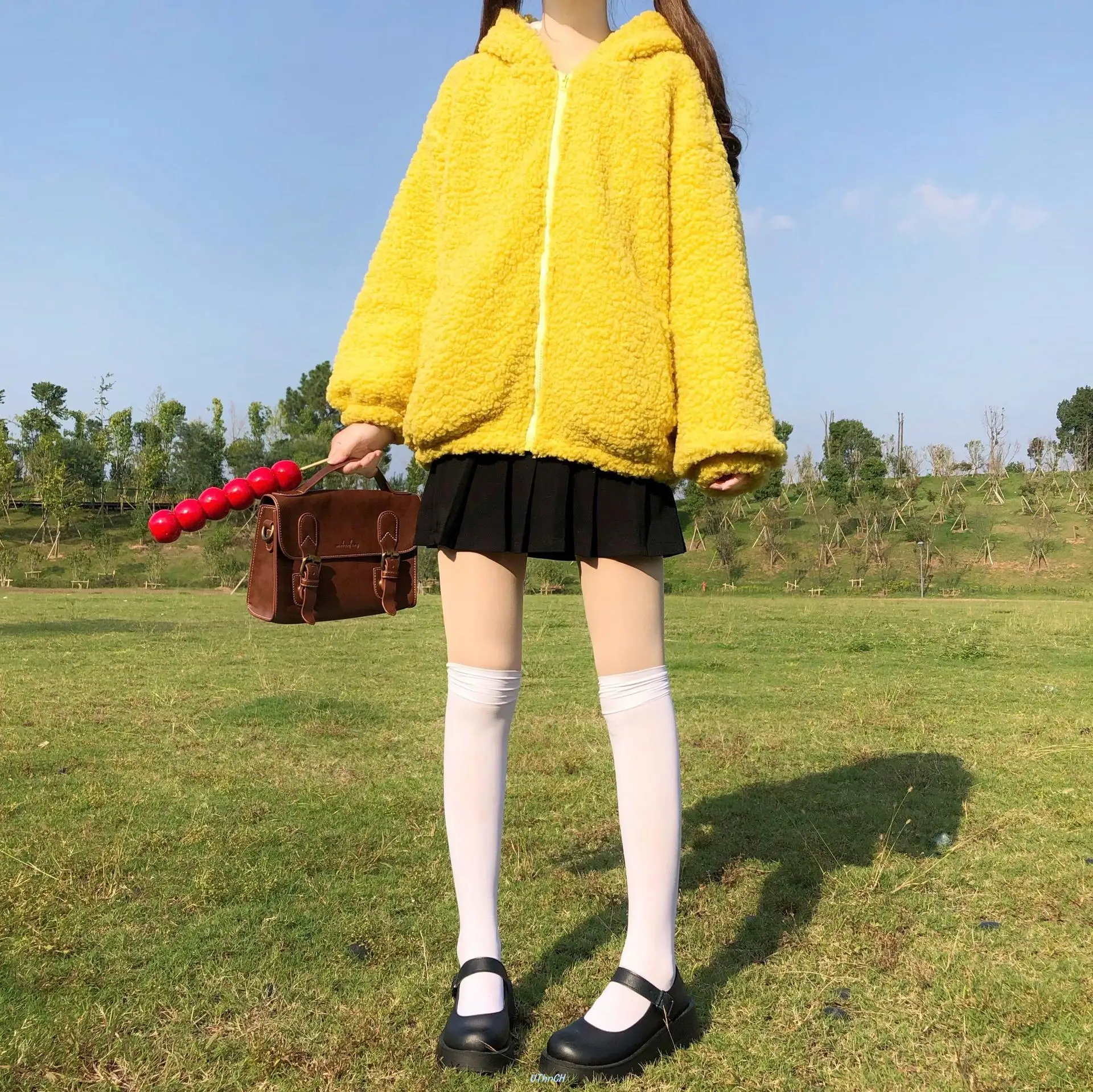 Oversized Sweatshirt Winter Sweet Yellow Zipper Hoodies 2021 Fashion Harajuku Autumn Hoodie Women Loose Korean Kawaii Clothes
Oversized Sweatshirt Winter Sweet Yellow Zipper Hoodies 2021 Fashion Harajuku Autumn Hoodie Women Loose Korean Kawaii Clothes