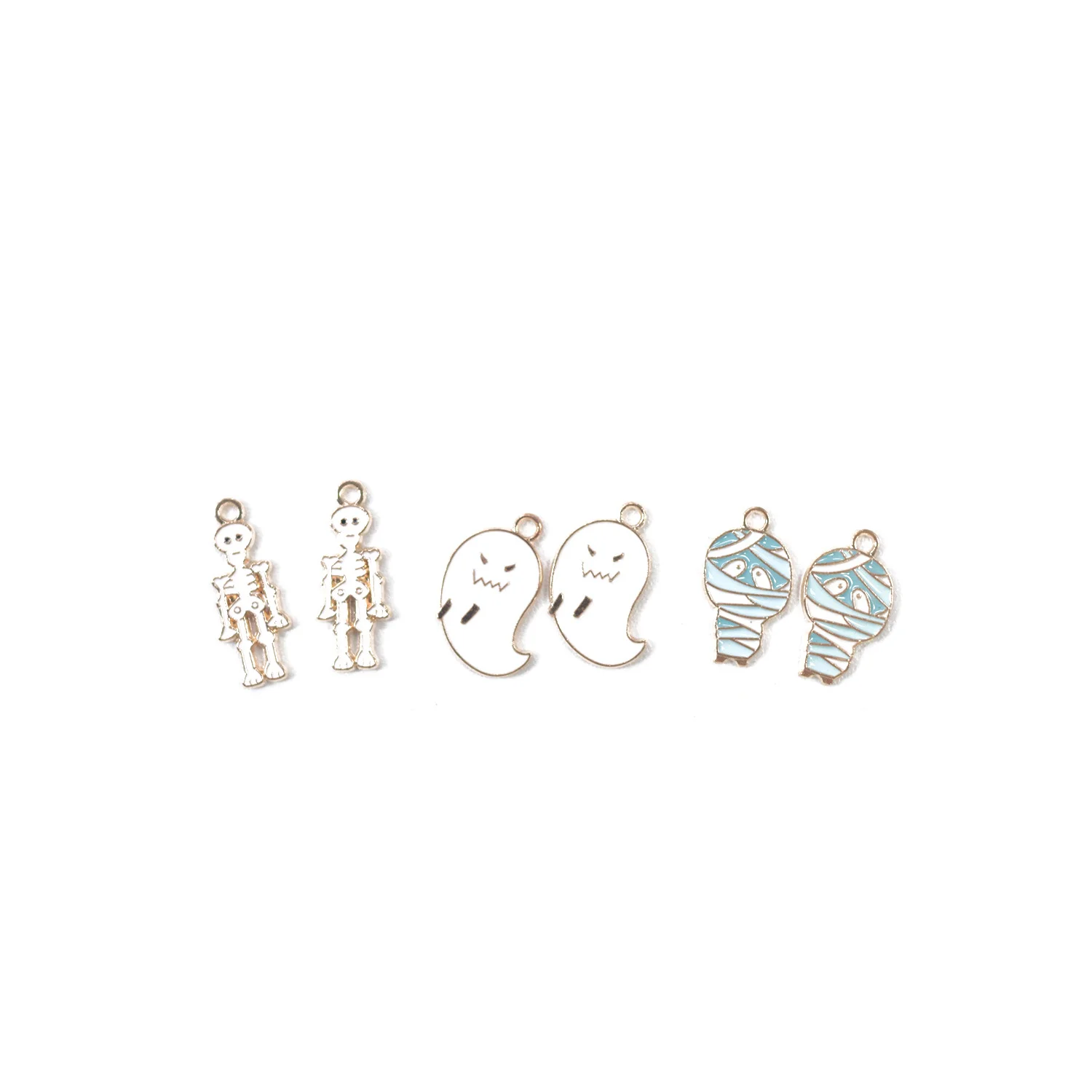 10Pcs Skeleton ghost mummy Christmas series Enamel Charms Beads For Jewelry Making Diy Pendant Necklace Bracelet Accessaries
10Pcs Skeleton ghost mummy Christmas series Enamel Charms Beads For Jewelry Making Diy Pendant Necklace Bracelet Accessaries