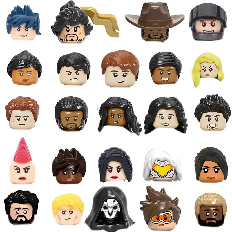 New Product Single Movie Series Action Figure Building Blocks Figures Heads Educational Toys for Children Gifts
New Product Single Movie Series Action Figure Building Blocks Figures Heads Educational Toys for Children Gifts