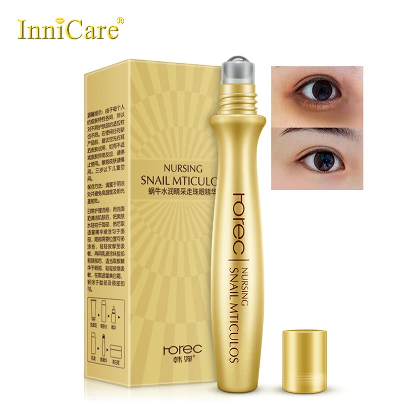 ROREC Eye Serum Anti-Wrinkle Snail Essence for Eyes Cream Dark Circle Cream Snail Hyaluronic Acid Korean Cosmetics Skin Care
ROREC Eye Serum Anti-Wrinkle Snail Essence for Eyes Cream Dark Circle Cream Snail Hyaluronic Acid Korean Cosmetics Skin Care