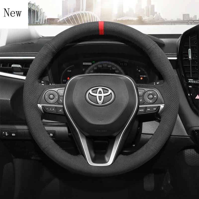 Для Toyota RAV4 Rongfang Camry Avalon высокого качества ручной работы из кожи и замши чехол рулевого колеса автомобиля набор автомобильные аксессуары
Для Toyota RAV4 Rongfang Camry Avalon высокого качества ручной работы из кожи и замши чехол рулевого колеса автомобиля набор автомобильные аксессуары