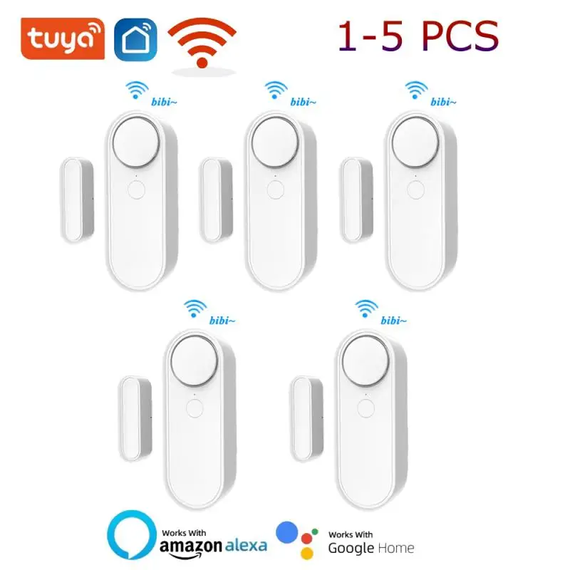 Tuya Smart WiFi Door Sensor Door Open / Closed Detectors Human Body Sensors Compatible with Alexa Google Home Smart Life APP
Tuya Smart WiFi Door Sensor Door Open / Closed Detectors Human Body Sensors Compatible with Alexa Google Home Smart Life APP