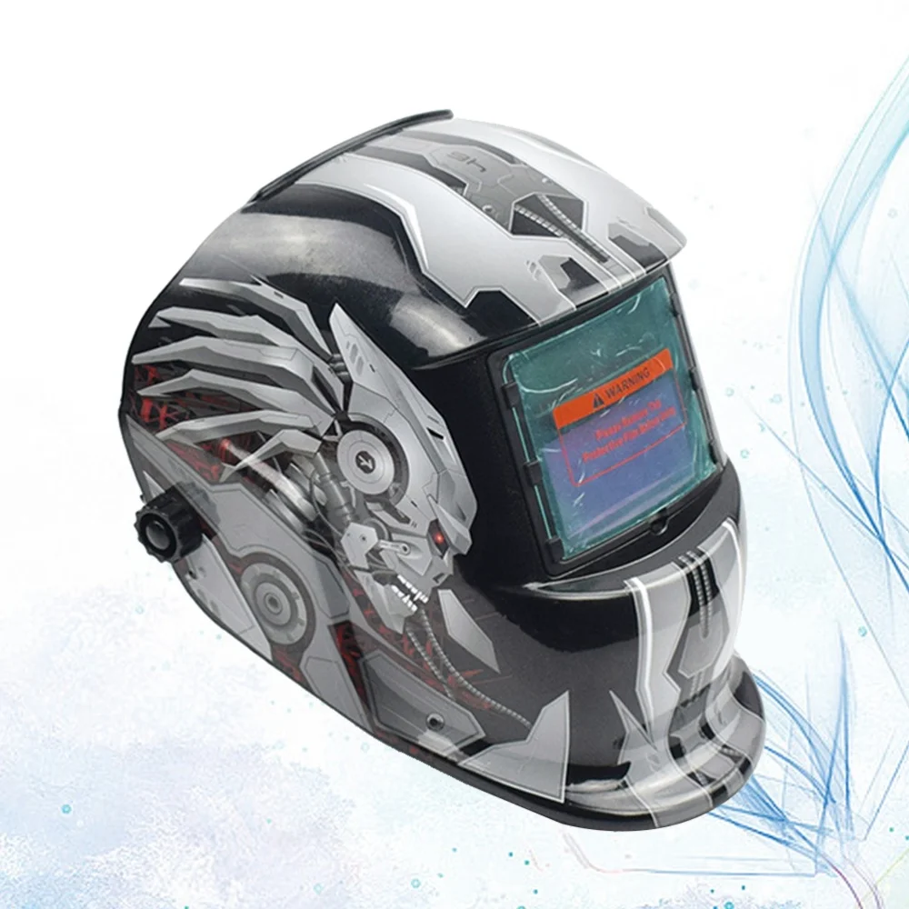Solar Powered Welding Helmet Auto Darkening Welding Helmet Professional Welding Mask Wide Shade Range Large Viewing Area (B Styl
Solar Powered Welding Helmet Auto Darkening Welding Helmet Professional Welding Mask Wide Shade Range Large Viewing Area (B Styl