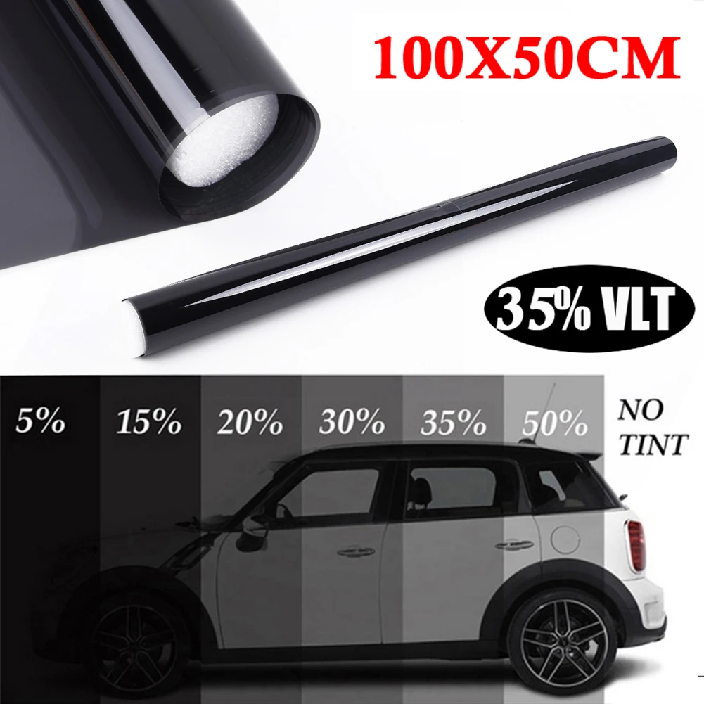 1 Roll 100cmx50cm 35 Percent VLT Window Tint Film Glass Sticker Sun Shade Film For Car UV Protector Foils Sticker Films
1 Roll 100cmx50cm 35 Percent VLT Window Tint Film Glass Sticker Sun Shade Film For Car UV Protector Foils Sticker Films