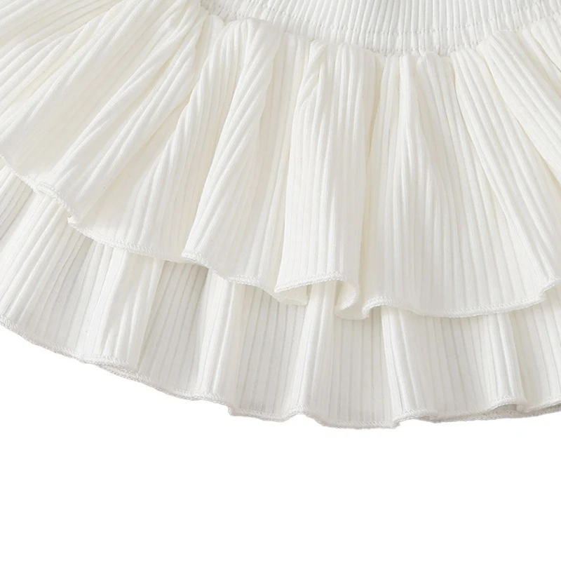 Infant Baby Girl Clothes Floral Camisole Sleeveless Top White Ruffled Tutu Skirt Baby Girl Outfits 2PCS Baby Party Costume
Infant Baby Girl Clothes Floral Camisole Sleeveless Top White Ruffled Tutu Skirt Baby Girl Outfits 2PCS Baby Party Costume