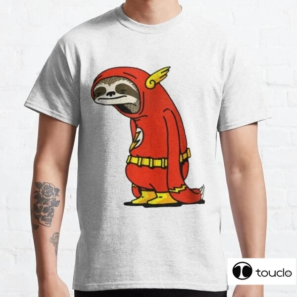 Забавные мужские футболки Flash Sloth из 100% хлопка с круглым вырезом, модные мужские топы, Мужская футболка, мужские футболки унисекс
Забавные мужские футболки Flash Sloth из 100% хлопка с круглым вырезом, модные мужские топы, Мужская футболка, мужские футболки унисекс