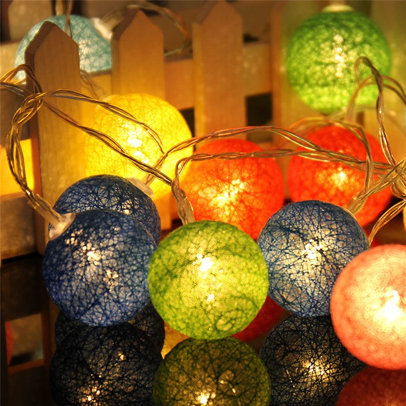 Christmas Decoration Lights Holiday Wedding Party Decoration Lights 3M LED Cotton Ball Garland String Crib Fairy Lights
Christmas Decoration Lights Holiday Wedding Party Decoration Lights 3M LED Cotton Ball Garland String Crib Fairy Lights