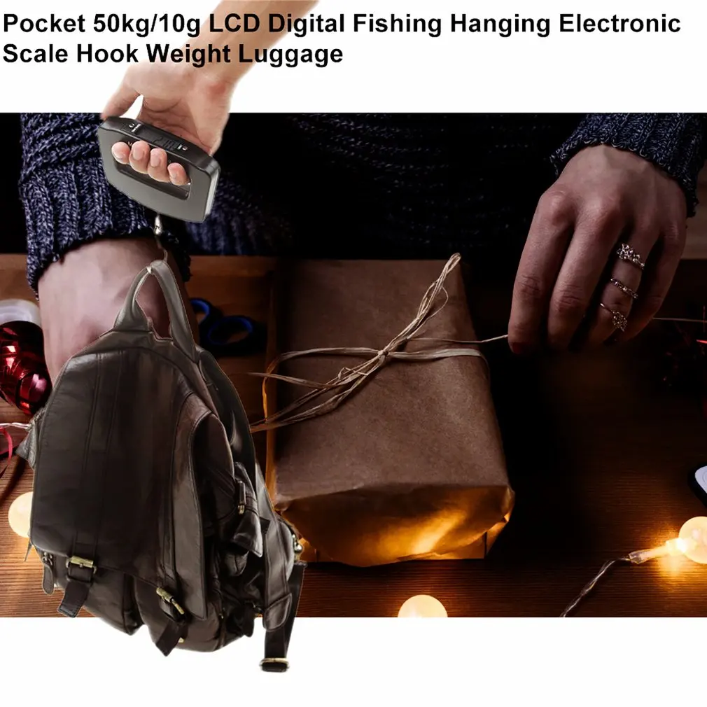 Pocket 50kg/10g LCD Digital Fishing Hanging Electronic Scale Hook Weight Luggage Travel Pocket Scale Hand Held Hanging Scales
Pocket 50kg/10g LCD Digital Fishing Hanging Electronic Scale Hook Weight Luggage Travel Pocket Scale Hand Held Hanging Scales