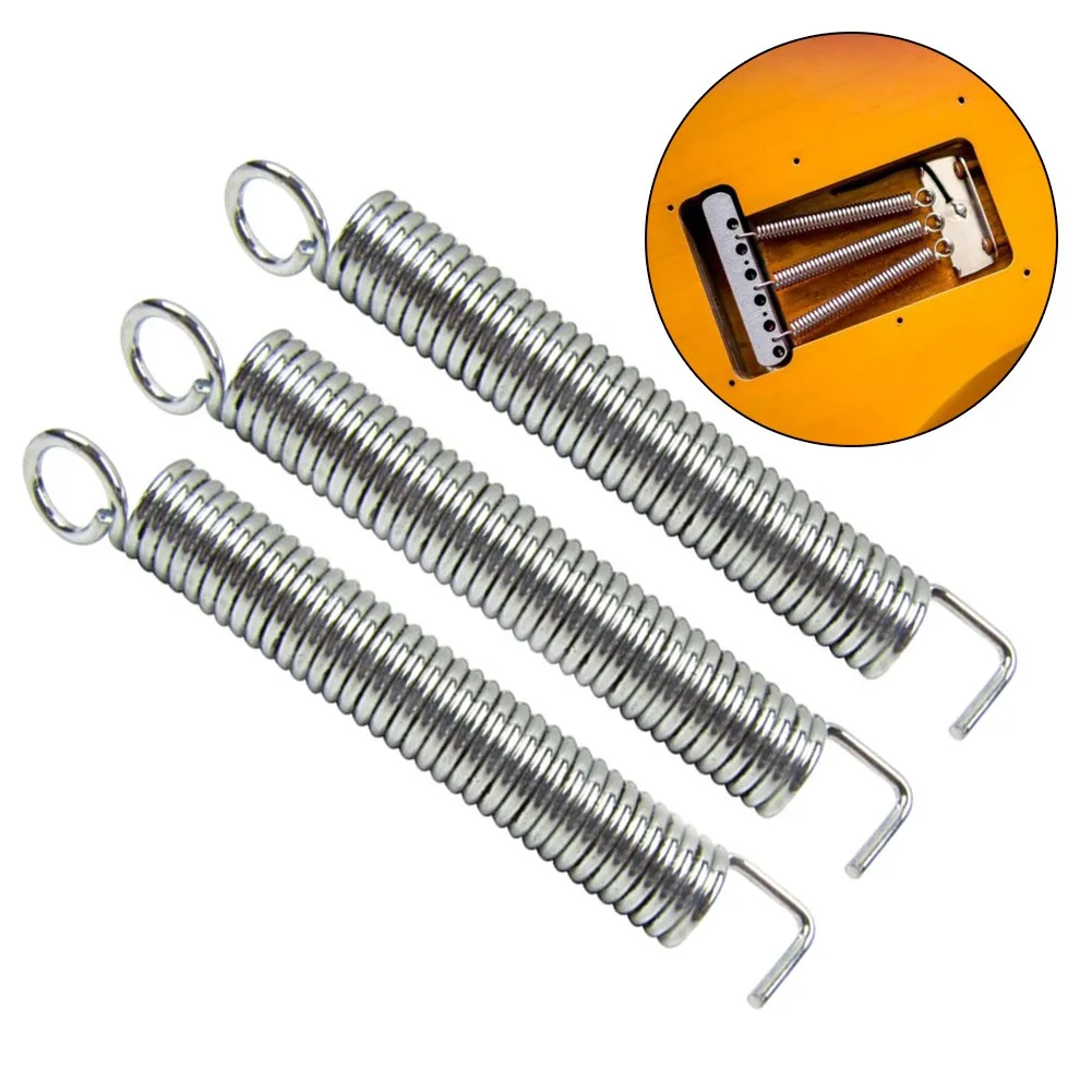 3pcs Musical Instrument Electric Guitar Tremolo Springs Durable Practical Classic Guitar Parts For Fender Stratocaster ST
3pcs Musical Instrument Electric Guitar Tremolo Springs Durable Practical Classic Guitar Parts For Fender Stratocaster ST