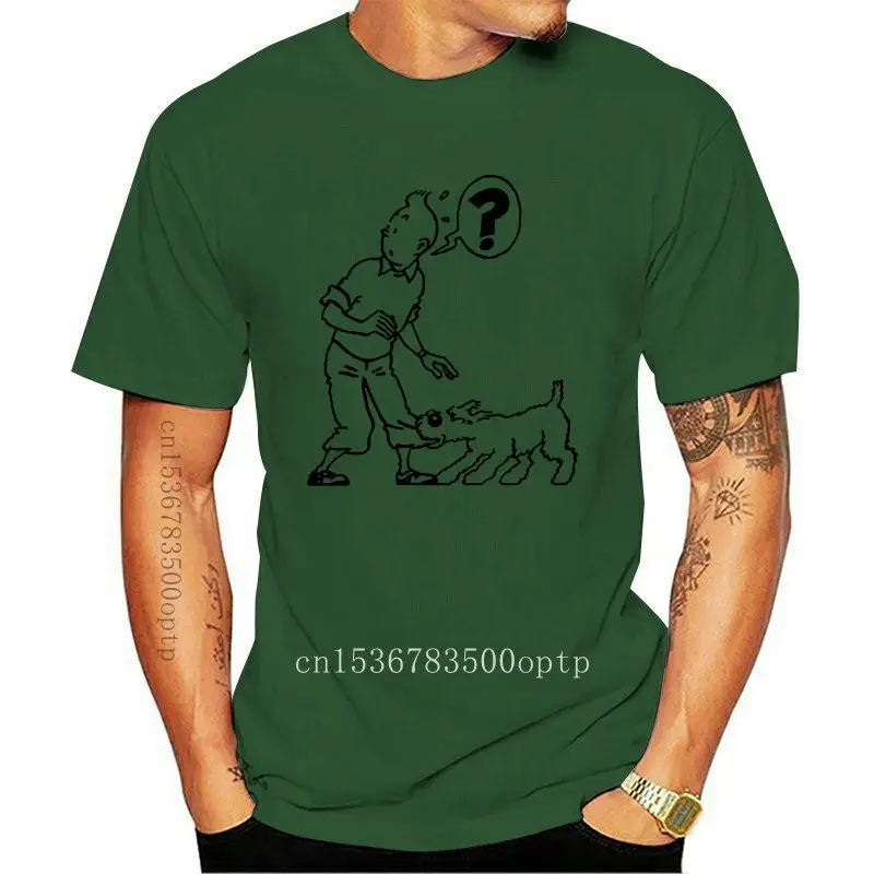 Tintin Comic T Shirt T-Shirt Men Funny Tee Shirts Short Sleeve Men Short Sleeve Original Summer 2020 100% Cotton
Tintin Comic T Shirt T-Shirt Men Funny Tee Shirts Short Sleeve Men Short Sleeve Original Summer 2020 100% Cotton