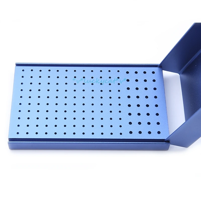1pcs Dental 152 Holes High/Low speed Dental Burs cleaning stand Dental Autoclave Sterilizer Case For dental burs holder Products
1pcs Dental 152 Holes High/Low speed Dental Burs cleaning stand Dental Autoclave Sterilizer Case For dental burs holder Products