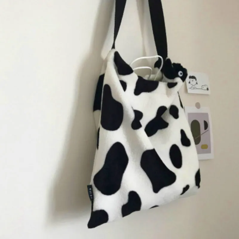 Dot Cow Pattern Women Handbags Designer Shoulder Luxury Plush Messenger Bag Ins Large Capacity Totes Lady Buckets Bag Big Purse
Dot Cow Pattern Women Handbags Designer Shoulder Luxury Plush Messenger Bag Ins Large Capacity Totes Lady Buckets Bag Big Purse