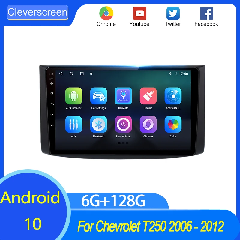 GPS Android 10.0 1din 6G+128G For Chevrolet AVEO T250 2006 - 2012 car radio 2 din android Auto Multimedia GPS Track Carplay DVD
GPS Android 10.0 1din 6G+128G For Chevrolet AVEO T250 2006 - 2012 car radio 2 din android Auto Multimedia GPS Track Carplay DVD