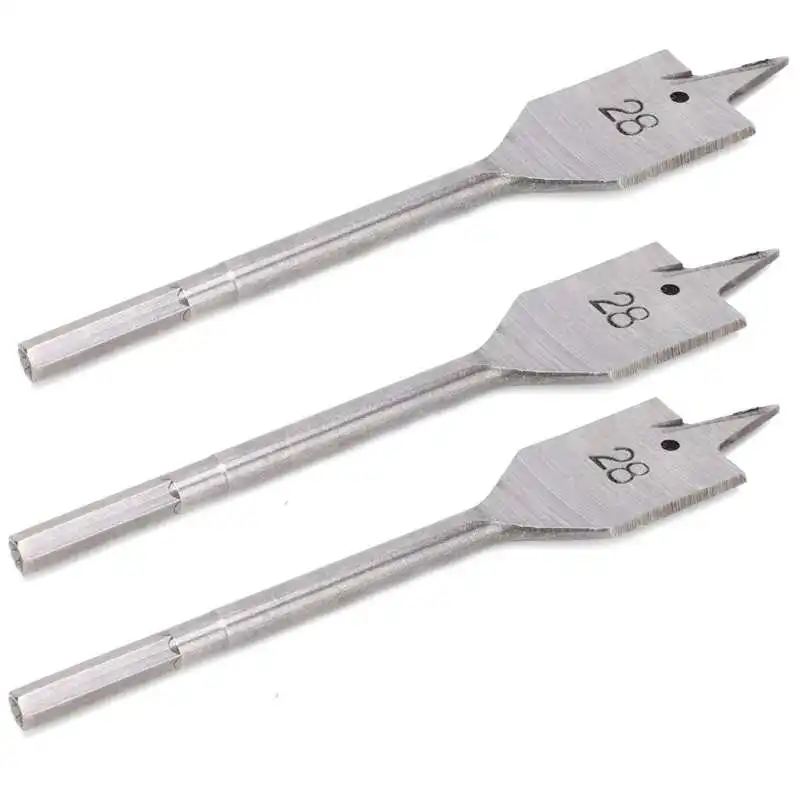 Hand Tools tijeras Flat Wood Drill Bit Set High Carbon Steel Woodworking Hole Drilling Tools 28mm tesoura cutter 
Hand Tools tijeras Flat Wood Drill Bit Set High Carbon Steel Woodworking Hole Drilling Tools 28mm tesoura cutter