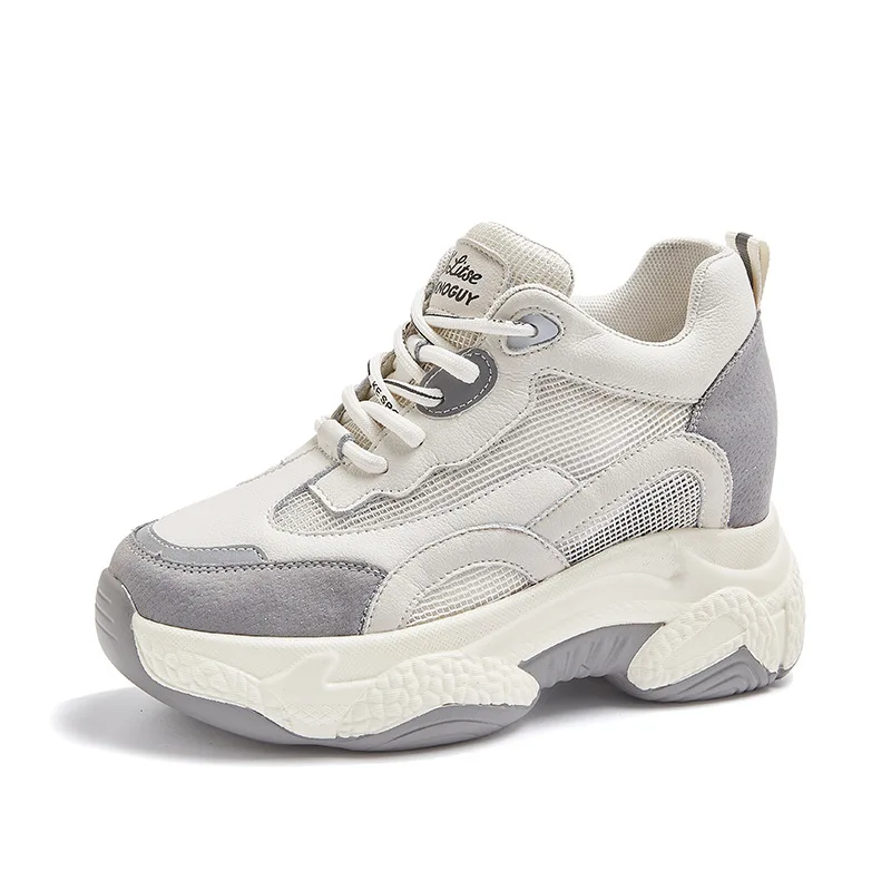 SWYIVY Genuine Leather Women Casual Shoes Sneakers Platform High Heel Shallow 2020 Spring Wedges Shoes For Women Sneakers Mesh
SWYIVY Genuine Leather Women Casual Shoes Sneakers Platform High Heel Shallow 2020 Spring Wedges Shoes For Women Sneakers Mesh