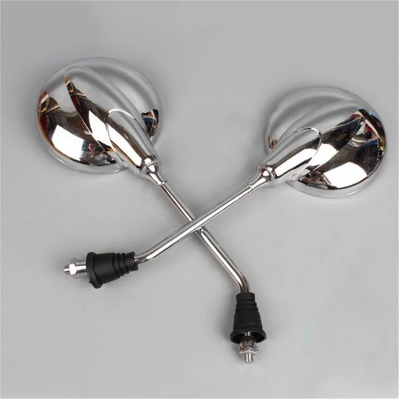 A Pair Motorcycle Side Mirrors Chrome Modification Accessories Simple Installation 8mm 10mm Universal for Honda Yamaha Suzuki
A Pair Motorcycle Side Mirrors Chrome Modification Accessories Simple Installation 8mm 10mm Universal for Honda Yamaha Suzuki