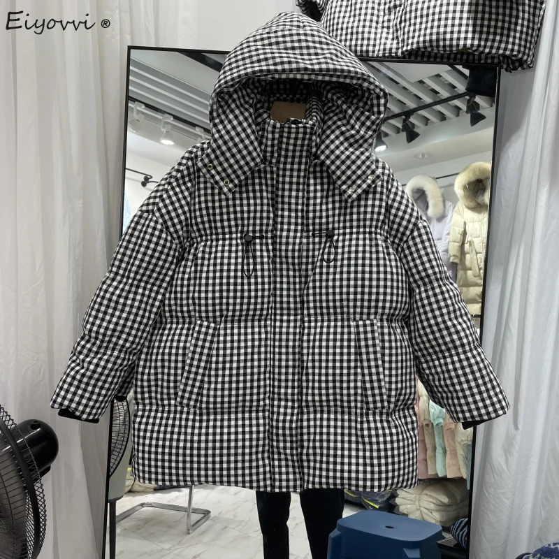 Down Jacket Women Winter 2022 New Korean Fashion Thickened White Duck Lattice Detachable Hat Warm Female Coat Parka
Down Jacket Women Winter 2022 New Korean Fashion Thickened White Duck Lattice Detachable Hat Warm Female Coat Parka