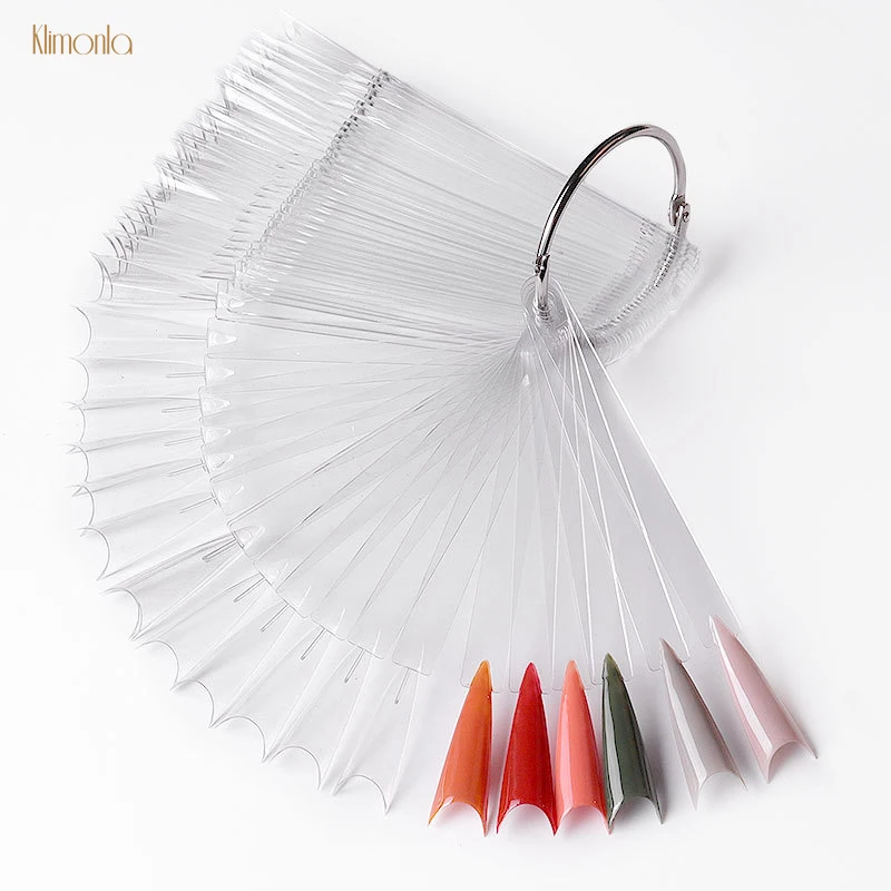 50Pcs/Lot Design 2 Style Nail Art Practice Display False Nail Tip Natural Transparent White Showing Manicure Acrylic Gel Polish
50Pcs/Lot Design 2 Style Nail Art Practice Display False Nail Tip Natural Transparent White Showing Manicure Acrylic Gel Polish
