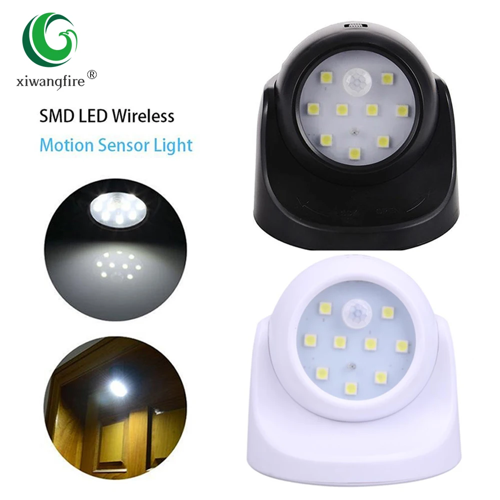 9 beads LED wall light motion sensor night light 360 degree turn wireless night light home indoor lighting safety light 
9 beads LED wall light motion sensor night light 360 degree turn wireless night light home indoor lighting safety light