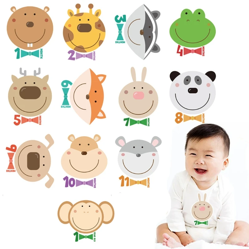 12Pcs Month Sticker Baby Photography Commemorative Card Number Milestone Memorial Sticker Newborn Photo Props Accessories
12Pcs Month Sticker Baby Photography Commemorative Card Number Milestone Memorial Sticker Newborn Photo Props Accessories