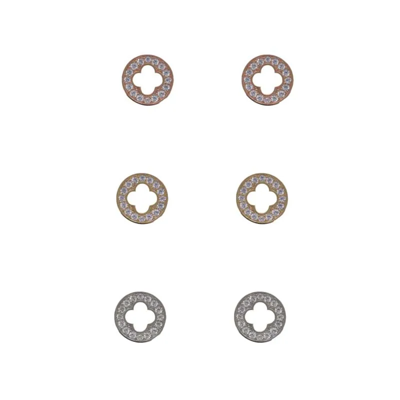 2021 new round inlaid zirconium four-leaf clover earrings simple temperament high sense atmospheric earrings women
2021 new round inlaid zirconium four-leaf clover earrings simple temperament high sense atmospheric earrings women