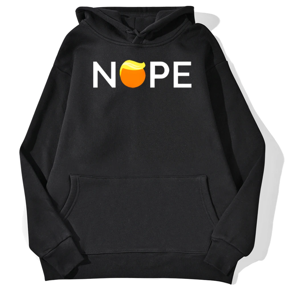Hip Hop Trump Nope Mens Hoodie Funny Print Sweatshirt Harajuku Casual Hoodies Sweatshirts Autumn Warm Pullover Fleece Streetwear
Hip Hop Trump Nope Mens Hoodie Funny Print Sweatshirt Harajuku Casual Hoodies Sweatshirts Autumn Warm Pullover Fleece Streetwear