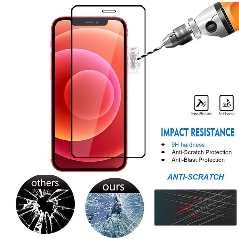 1-2pcs Glass for Iphone 12 Mini Pro Max Case Protective Film iphone12 11 Pro Max X XR XS MAX 8 7 6 Plus Tempered Glass
1-2pcs Glass for Iphone 12 Mini Pro Max Case Protective Film iphone12 11 Pro Max X XR XS MAX 8 7 6 Plus Tempered Glass